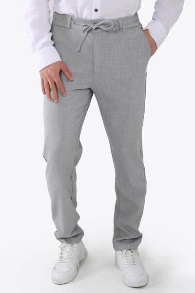 Mckanzie 888 Yancep Waist Drawstring Elastic Fabric Jogger Pants