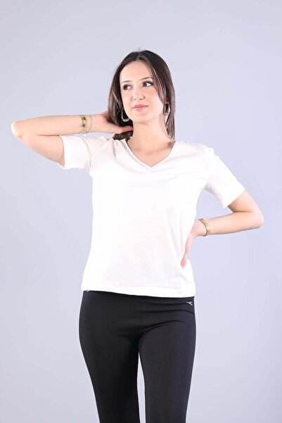 Mckanzie 2992 V-Neck Basic T-Shirt