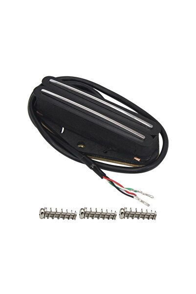 Choice Resistance 9-10K FLEOR Alnico 5 Hot Dual Rails Pickup Guitar Mini Humb...