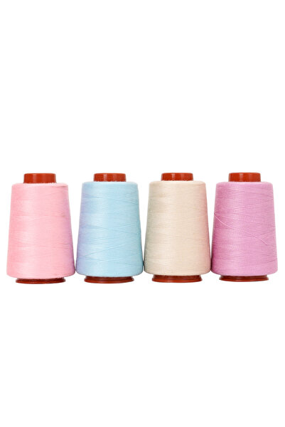 Choice Set 6 4 Pcs 800-Yard Small Pagoda 402 High-Speed Sewing Machine Thread...