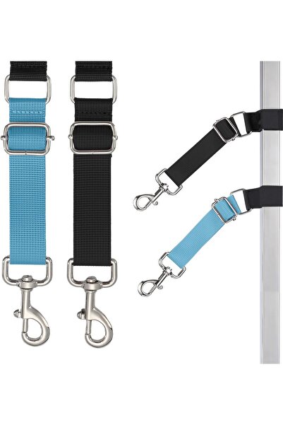 Choice Black Sky Blue 2 Pcs Pet Dog Grooming Basic Leashes Arm Accessories, A...