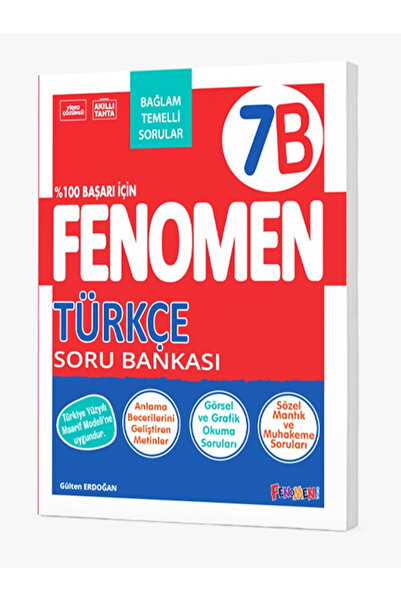 fenomen okul FENOMEN 7 TÜRKÇE (B) SORU BANKASI