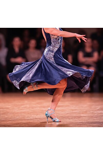 Lo Mejor Shoes “Aqua Peri Cross-Strapped Sparkling'Tango Dance and Ballroom S...