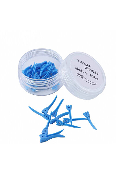 Choice 40Pcs Medium Dental Lab Tulwar Wedges Disposable Sectional Matrix Syst...
