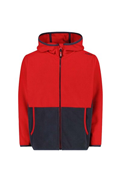 CMP Geacă pentru copii Kid Jacket Fix Hood 32H1384-Red-128