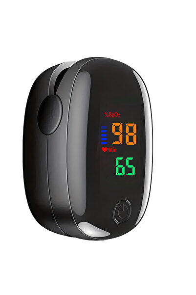 Choice Black LED Fingertip Oximeter Heart Rate Monitor Finger Clip Blood Oxyg...