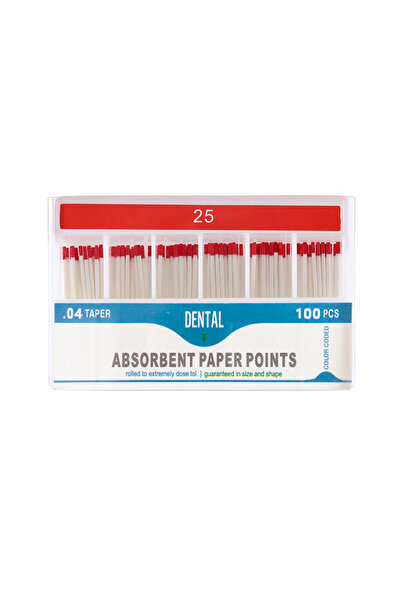 Choice19 04-25-100PCS 100/200PCS Sterile Dental Absorbent Paper Points Taper ...