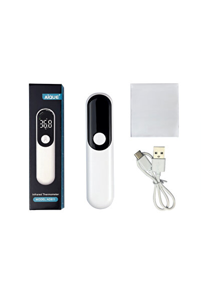 Choice Rechargeable AIQUE Rechargeable Thermometer LED Forehead Digital Infra...
