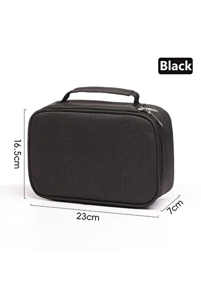 Choice1 Black 1pc Large Capacity Pencil Case for Students Artists, Multi-Func...