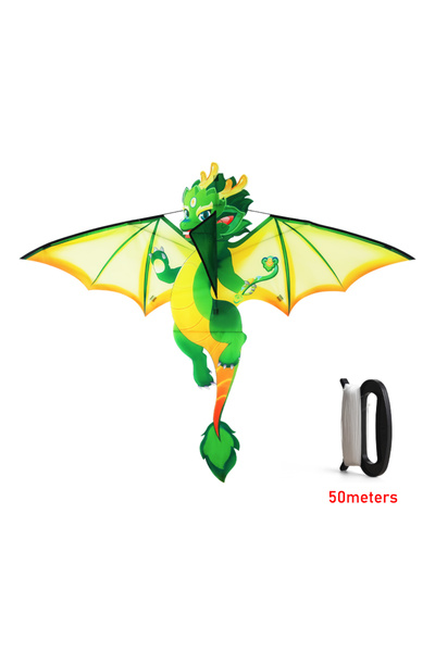 Choice As shown Yongjian Green Chinese Dragon Kite Upgraded Hot Cut Craft Car...