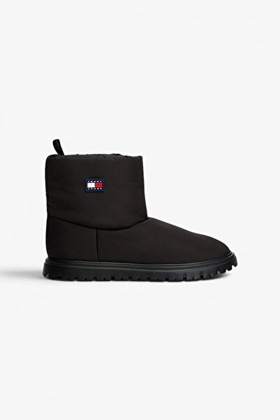 Tommy Hilfiger Kadın Marka Logolu Su Tutmaz Sıcak Astarlı Kışlık Kullanıma Uy...