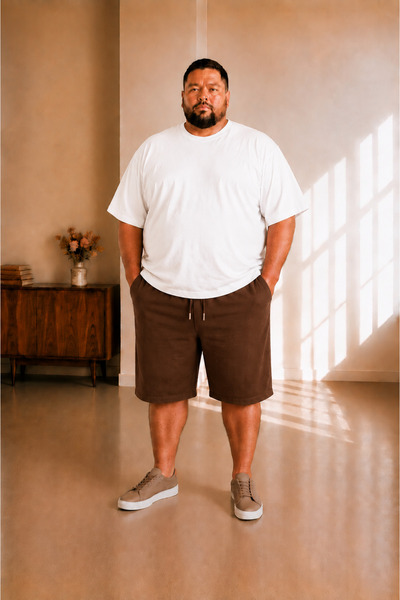 sngl tekstil Men's Plus Size Capri 3XL 4XL 5XL 6XL 7XL 8XL 9XL