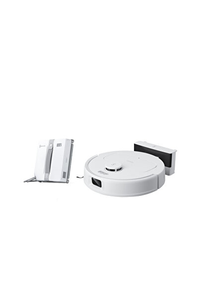 Ecovacs N20e Robot Süpürge ve Winbot Mini Cam Silme Robotu 2li Temizlik Seti