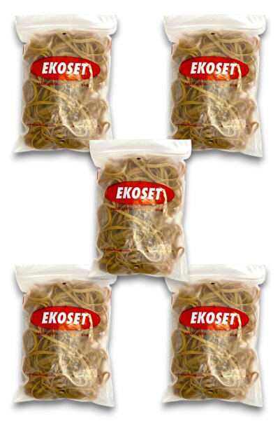 ekoset Geniş Kauçuk Paket Ambalaj Kasa Lastiği 220 x 5 mm 500 Adet