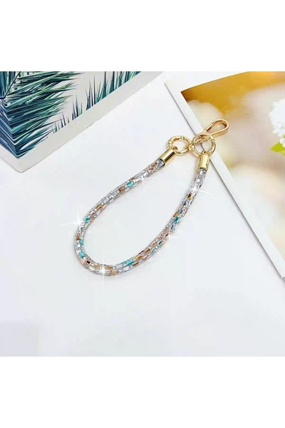 Choice3 00101 Mobile Phone Lanyard, Short Crystal Wrist Chain, Luxury Fashion...