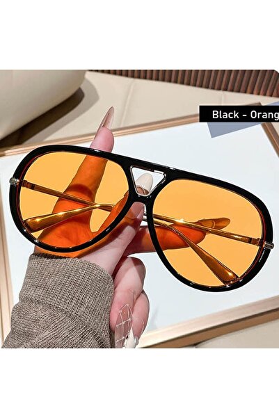 Choice Black Orange QVQV Oversized Trendy Leopard Green Sunglasses Women Summ...