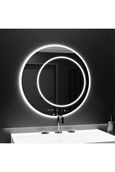 OEM Oglindă tactilă cu LED Marcello Funghi, 60x60 cm, cu sistem de dezaburire