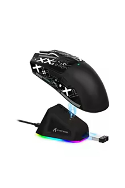 Choice3 X11 Black.T Attack Shark X11 Wireless Mouse,Tri-Mode Connection, PixA...