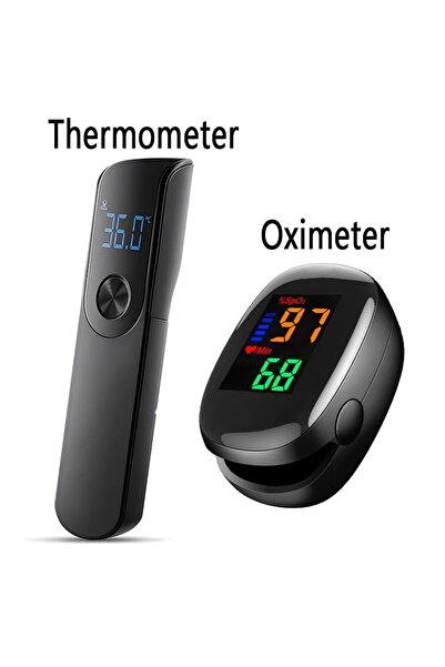 Choice3 Black Black Medical Oximeter Strap Lanyard Fingertip Pulse Oximeter B...