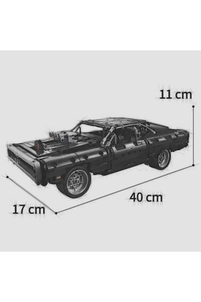 Choice no original box 1077pcs 1077PCS Technical Car Dodged Charger Racing Ca...