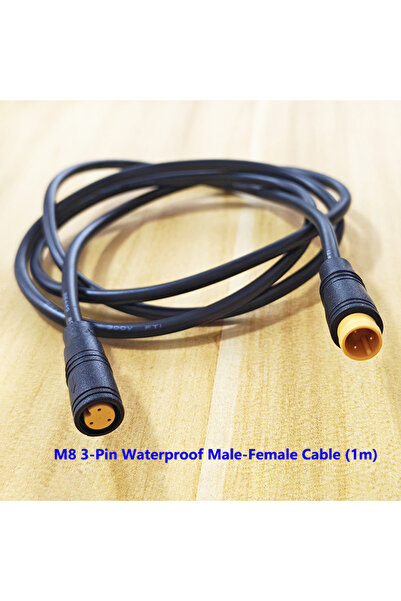 Choice5 F-M8 3-Pin M6/M8 2/3/4/5/6-Pin Waterproof Aviation Connector Cable 1m...