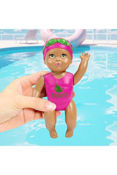 Choice Pink Simulated Backstroke Floating Swimming Doll, Wound Up Swimming Do...