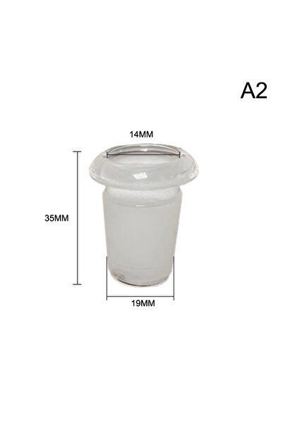 Choice A2 1Pcs Glass Expander Reducer Adapter Connector For Glass Hookah Pipe