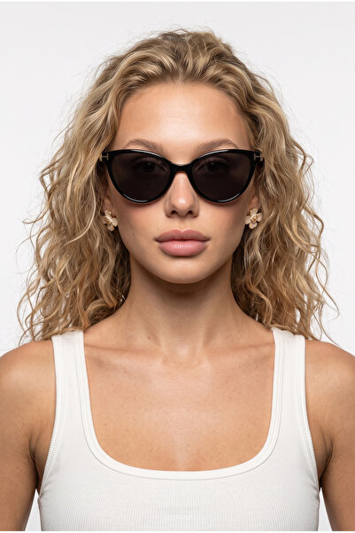 Houseofeyeris Elvira Black Cat Eye Dark Glass Women's Retro Cat Eye Sunglasse...