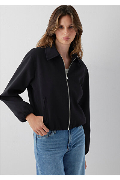 Mavi Siyah Ceket Loose Fit / Bol Rahat Kesim 1110919-900