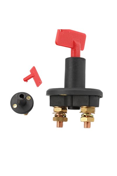 Choice Switch 2 300A 12V Red Key Cut Off Kill Battery Switch Main Vehicle Mod...