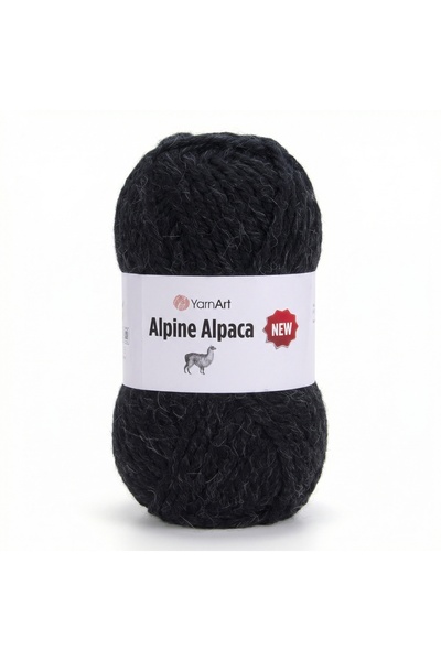 Yarnart ALPINE ALPACA NEW - HAND KNITTED STRING ANTHRACITE-1439