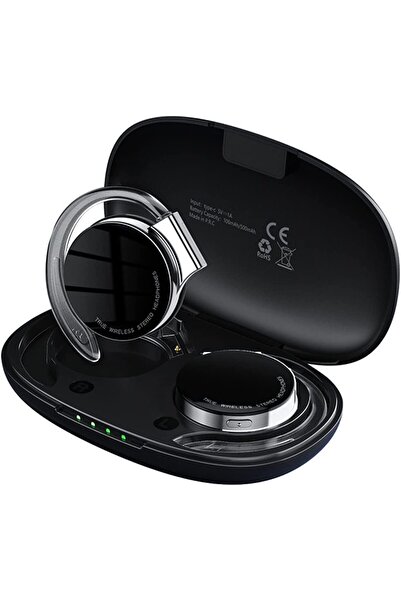 Choice1 black TWS Wireless Headphones Not in-Ear Bluetooth Earphones Night Ru...