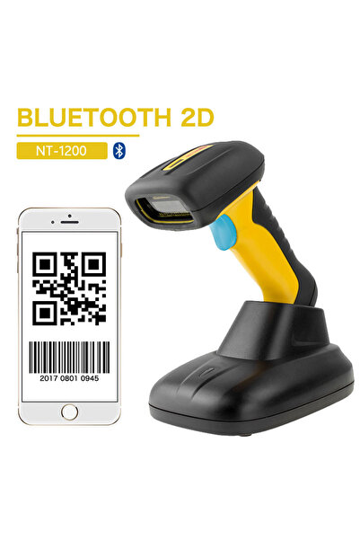 choice2 1200 Bluetooth 2D NETUM Waterproof Bluetooth 2D Barcode Scanner Porta...