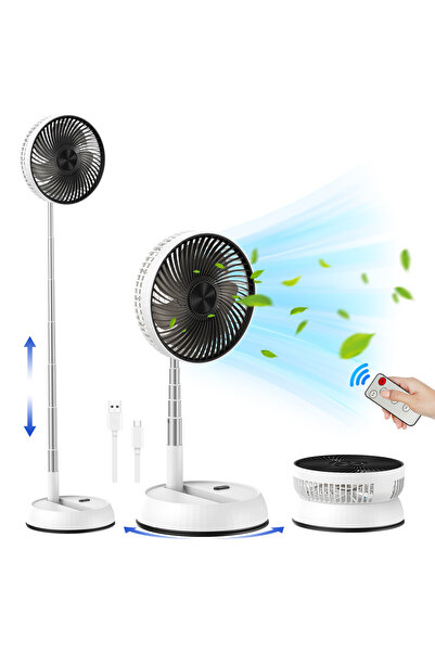 Choice 158-7200-baise 7200mAh Outdoor Portable Silent Remote Control Desktop ...