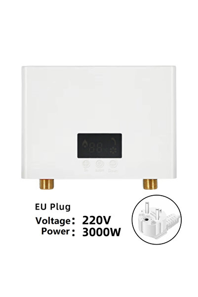 Choice1 220V-3000W-EU plug 5500W/3000W Instant Water Heater Wall-Mounted Elec...