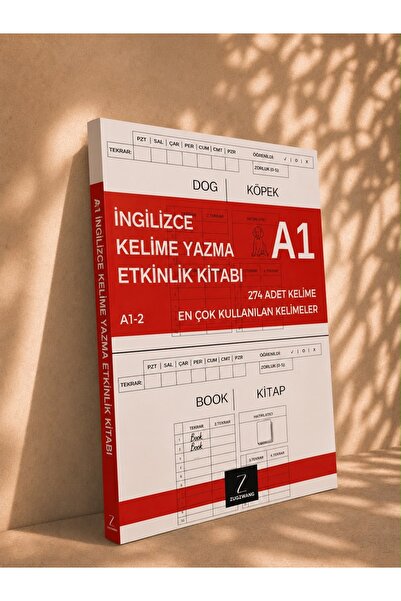 ZUGZWANG A1 İngilizce Analizli Kelime Yazma Kitabı | Analizli Etkinlik Kitabı...