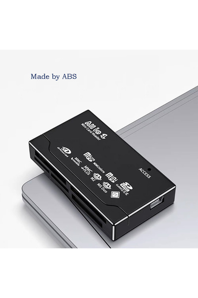 Choice Smooth Black USB Card Reader Extreme Micro SD MMC Mini XD M2 MS DUO TF...