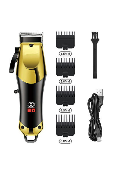 Choice light engine USB Rechargeable Hair Clippers for Men, Three-piece Set w...