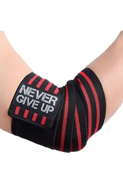 Choice Red Sports Elbow Guard Winding Pressure Elbow Pad Bench Press Weightli...