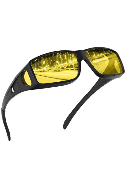 Choice4 Night Vision CRIXALIS Polarized Night Driving Glasses for Men Women F...