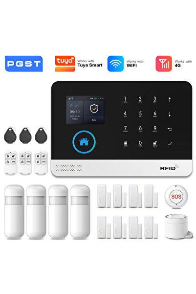 Choice21 EU Plug 4G Kit E PGST 4G 2G WiFi GSM Wireless Alarm System Home Secu...