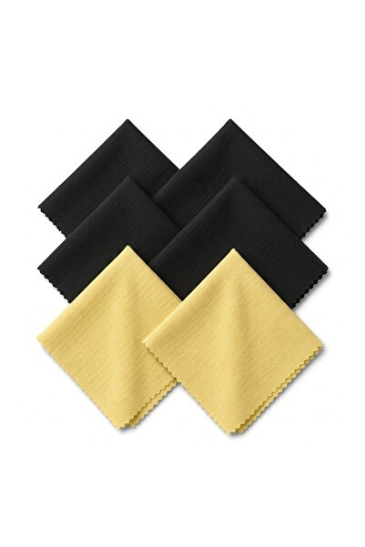 vekaconcept Güneş Gözlüğü Camı Temizleme Bezi 6 Adet 18x15 Cm