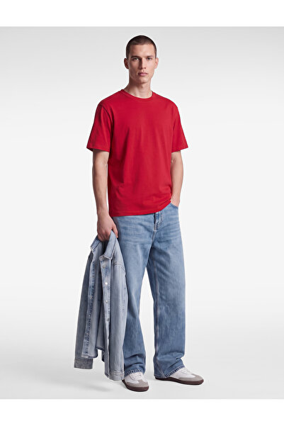 Koton Cotton Short Sleeve Crew Neck Slim Fit Men's Basic T-Shirt