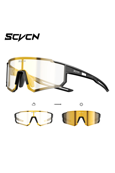 Choice GO-04 SCVCN Photochromic Hiking Eyewear Cycling Glasses Sunglasses for...