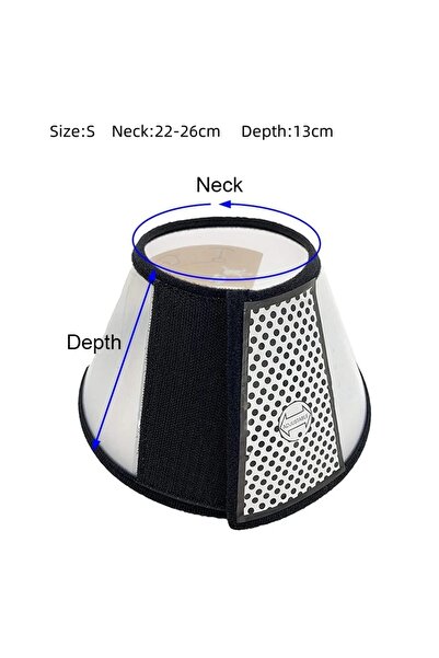 Choice S Pet Elizabeth Collar Puppy Anti Bite Grasping Collar for Small Sizes...