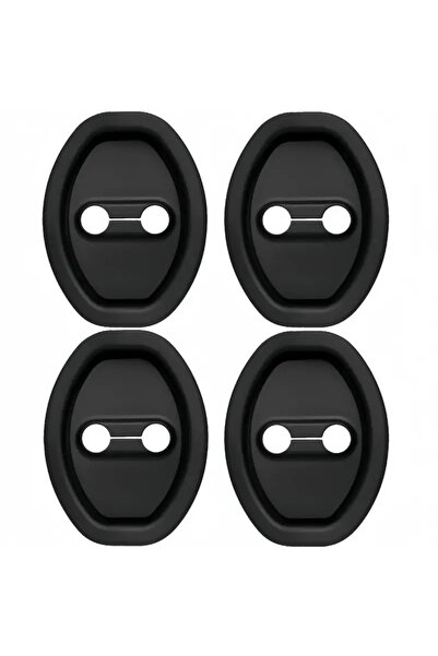 Choice1 black 4PCS General Motors Door Lock Sleeve Protective Pad Door Shock ...
