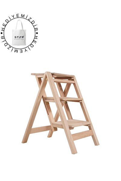 Demiriz STEP APOLLO 3 KATLANABİLİR MERDİVEN TABURE (3 BASAMAKLI)
