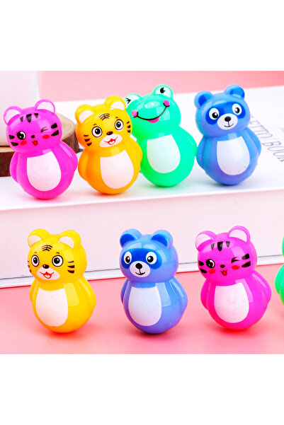 Choice 15pcs 15 Pcs Mini Cartoon Tumbler Kids Party Bulk Toys Birthday Gift G...