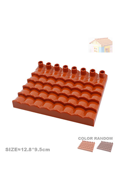 Choice48 Roof tile Big Building Blocks House Accessory Parts Roof Window Wall...