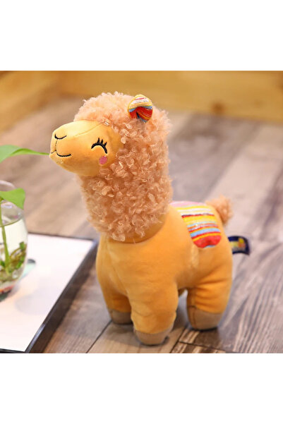 Choice 25cm YELLOW 25cm Smile Alpaca Llama Plush Animals Toy Cute Stuffed Dol...